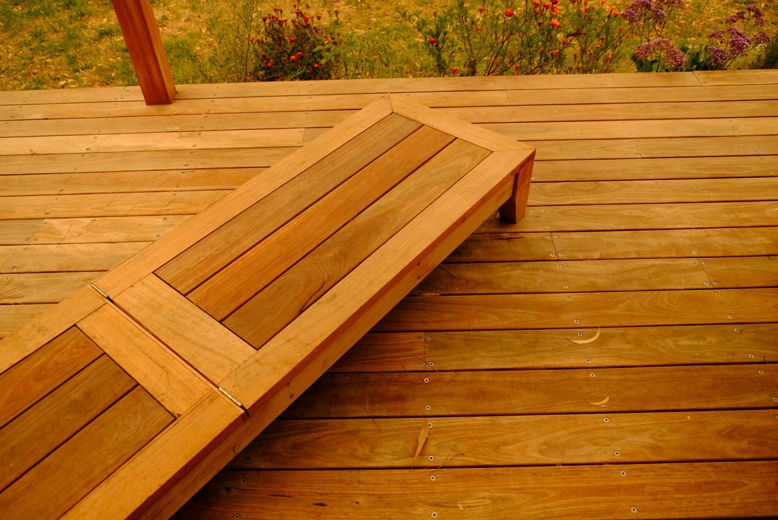 Custom timber feature cladding on modern home