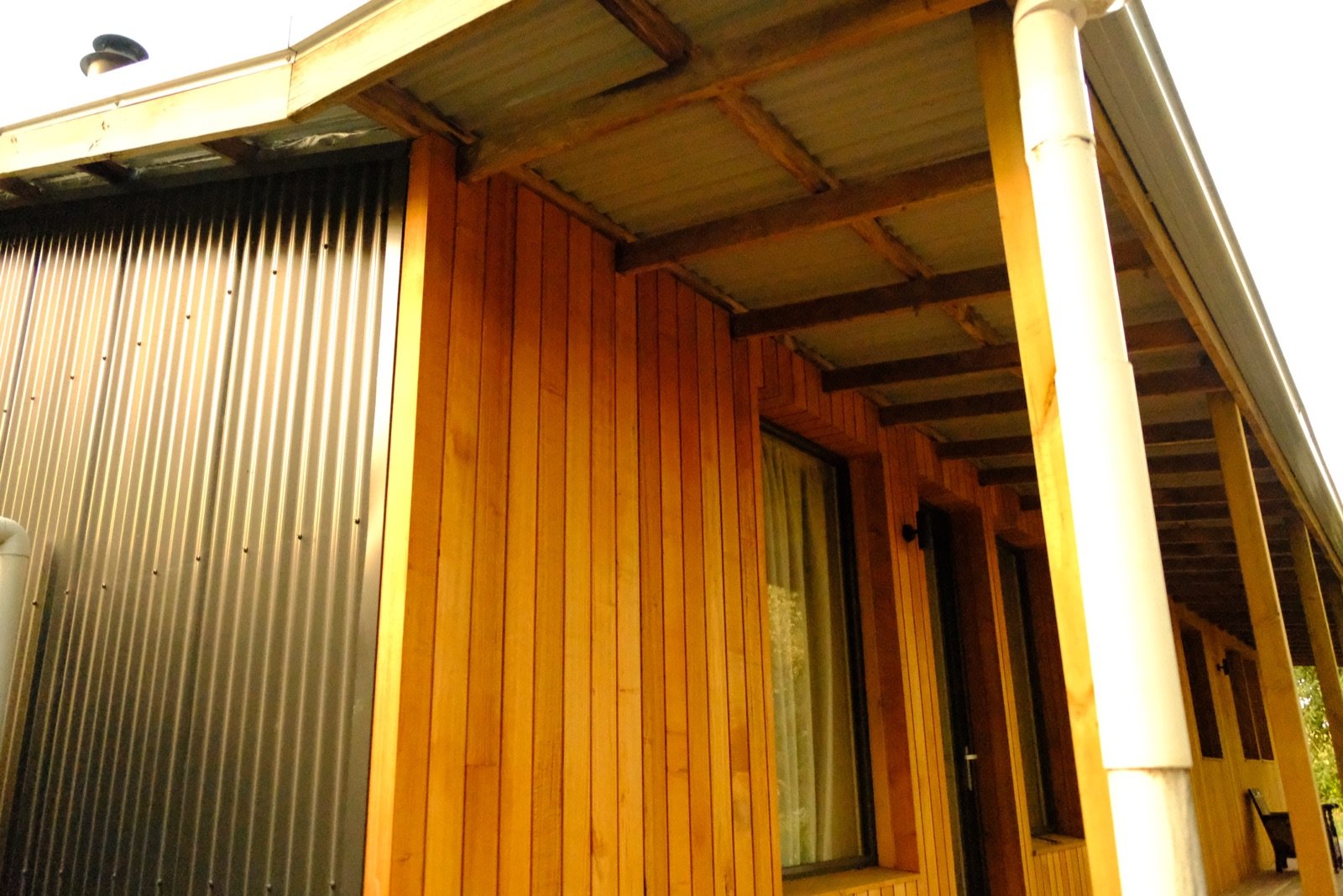 Interior timber work detail